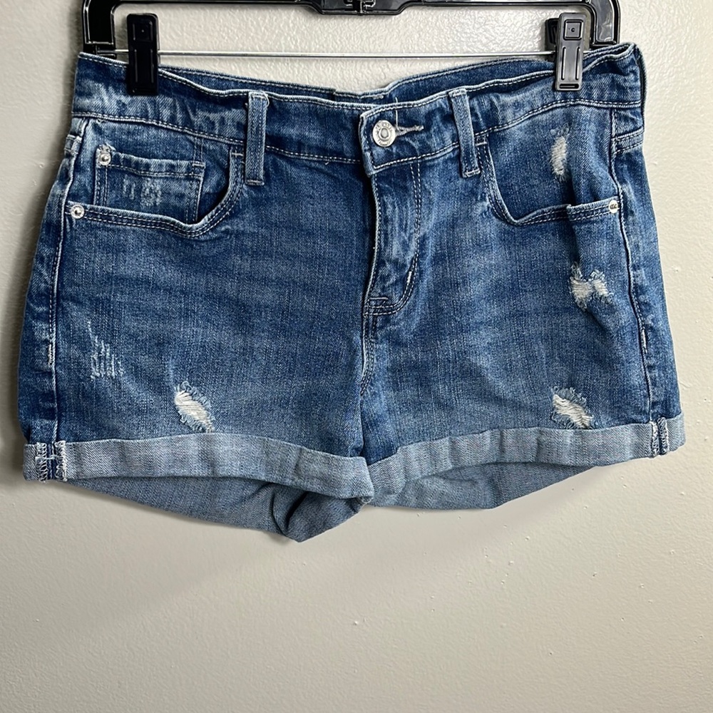 Old Navy boyfriend shorts blue jeans, size 6